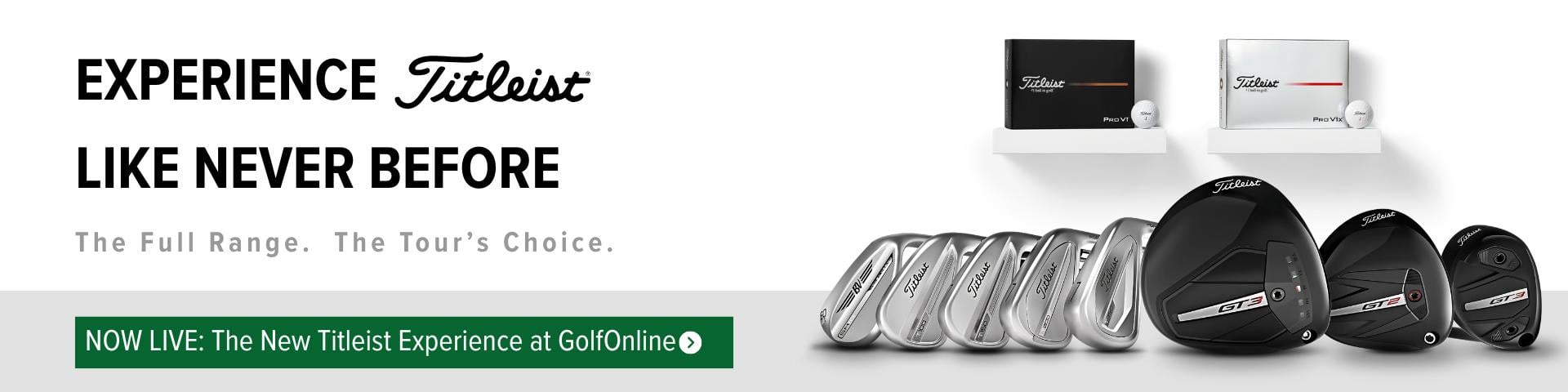 Banner titleist-golf-collection