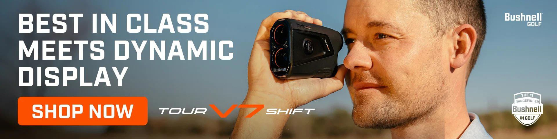 Banner bushnell-tour-v7-shift-laser-rangefinder
