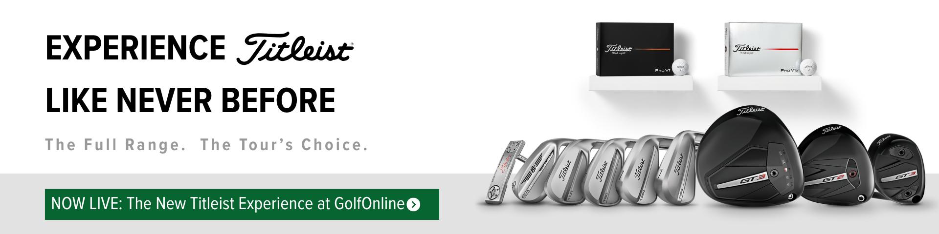 Banner titleist-golf-collection