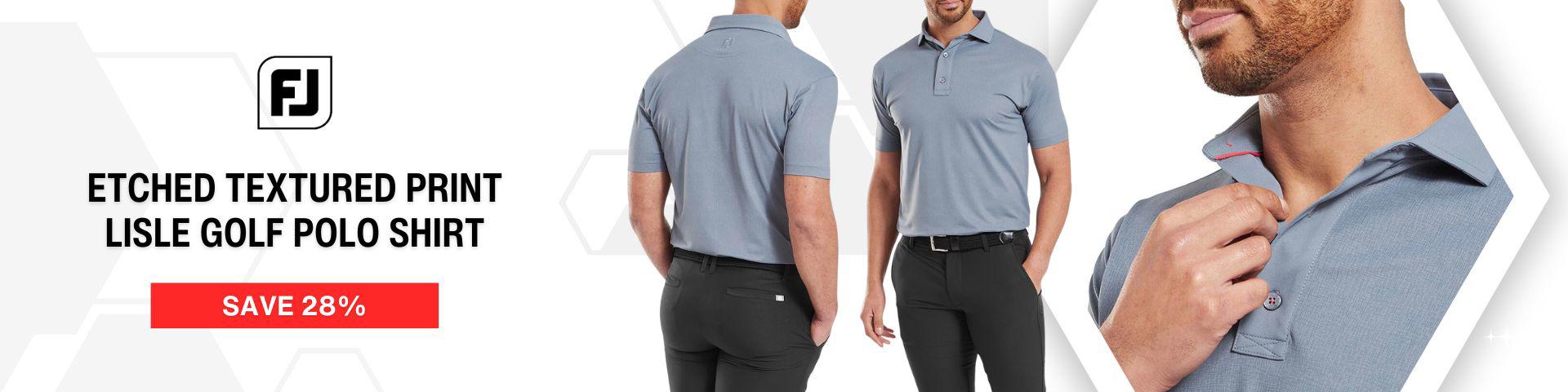 Banner footjoy-mens-etched-texture-print-lisle-golf-polo-shirt