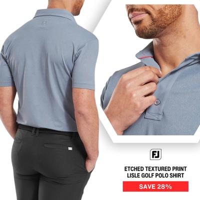Banner footjoy-mens-etched-texture-print-lisle-golf-polo-shirt