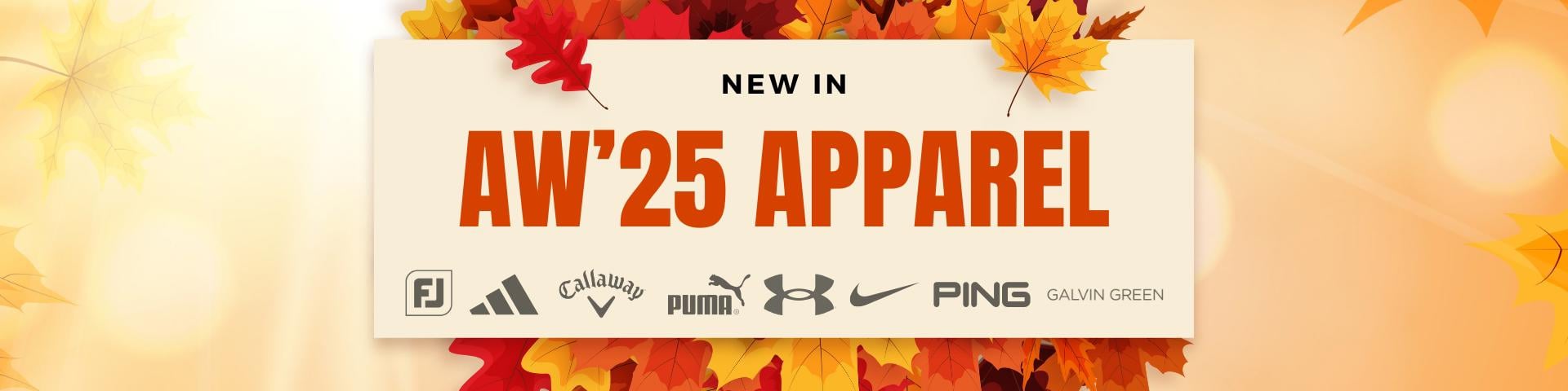 Banner golf-apparel