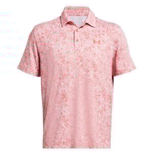Under Armour Mens Playoff 3.0 Azalea Forms Polo Shirt