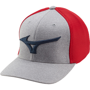 Mizuno Mens Fitted MeshBack Cap