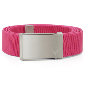Callaway Ladies Solid Webbed Belt