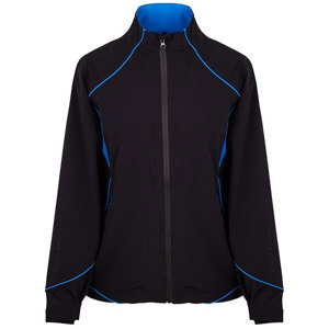 Island Green Ladies Stretch Waterproof With Piping Jacket