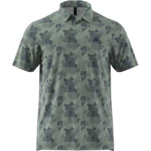 adidas Mens Go-To Printed Polo Shirt