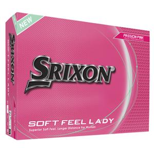 Srixon Soft Feel Lady Passion Pink Golf Balls 2025