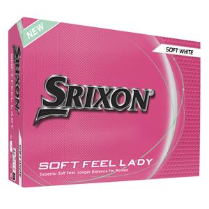 Srixon Soft Feel Lady White Golf Balls 2025