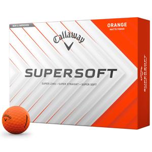 Callaway SuperSoft Matte Orange Golf Balls 2025