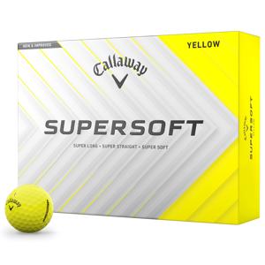Callaway SuperSoft Yellow Golf Balls 2025