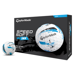 TaylorMade SpeedSoft INK Blue Golf Balls