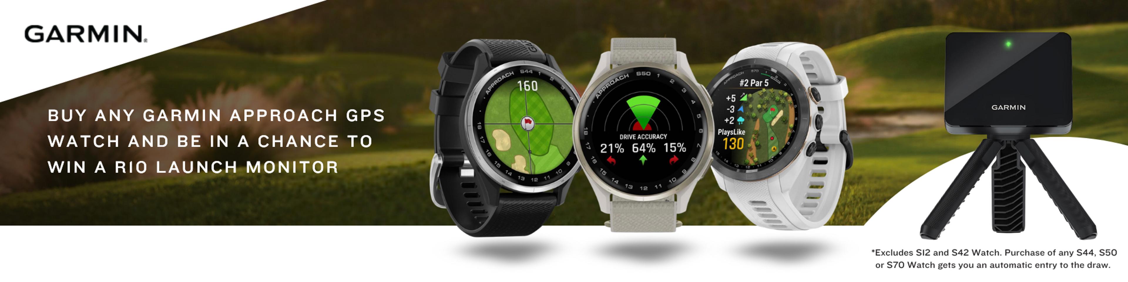 Garmin GPS Watch Promotion