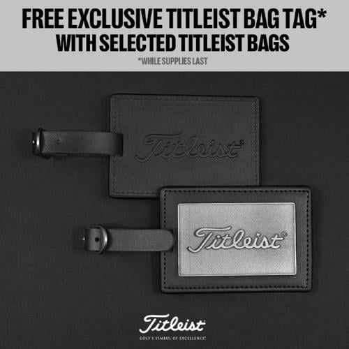 Titleist Bag Tag With Selected Titleist Bags