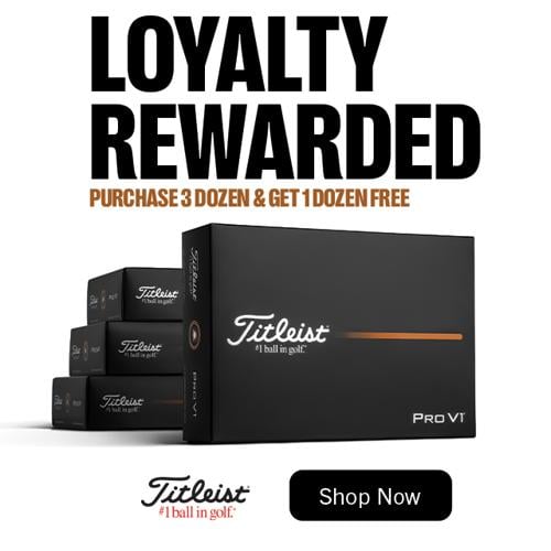 titleist rewards loyalty menu