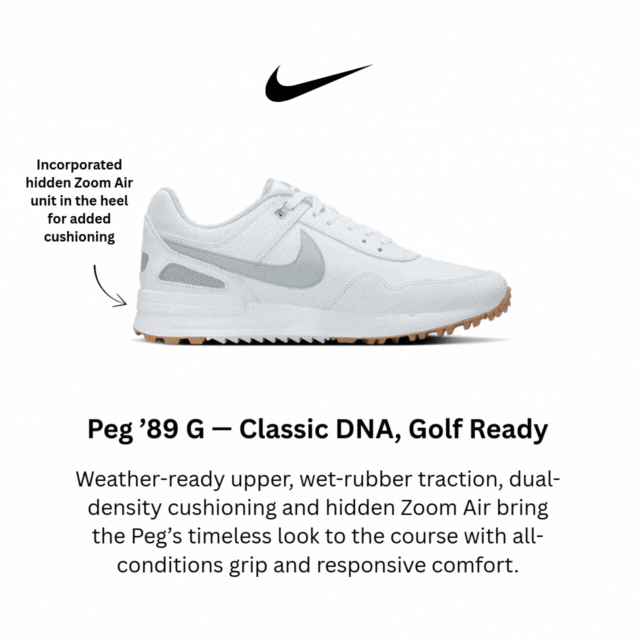 nike peg shoes