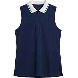 Rohnisch Ladies Rib Sleeveless Polo Shirt