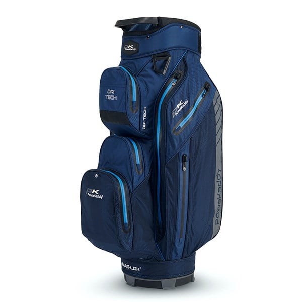 01 2024 powakaddy dri tech cart bag range navy