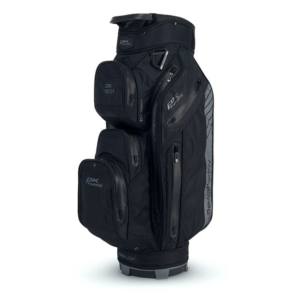 01 2024 powakaddy dri tech cart bag range stealth black