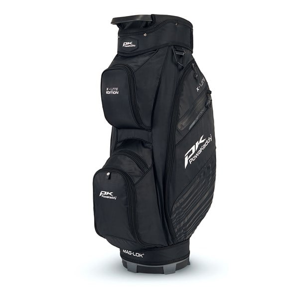 01 2024 powakaddy x lite cart bag range stealth black