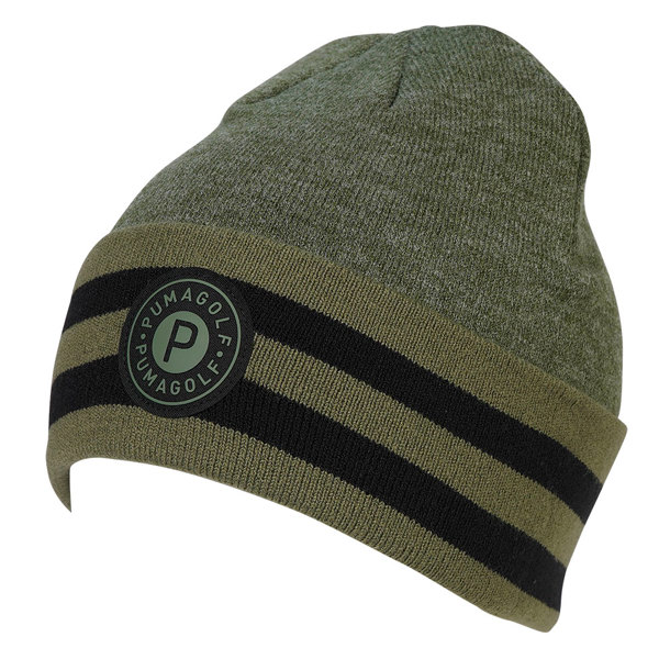 Puma P Circle Patch Beanie Hat