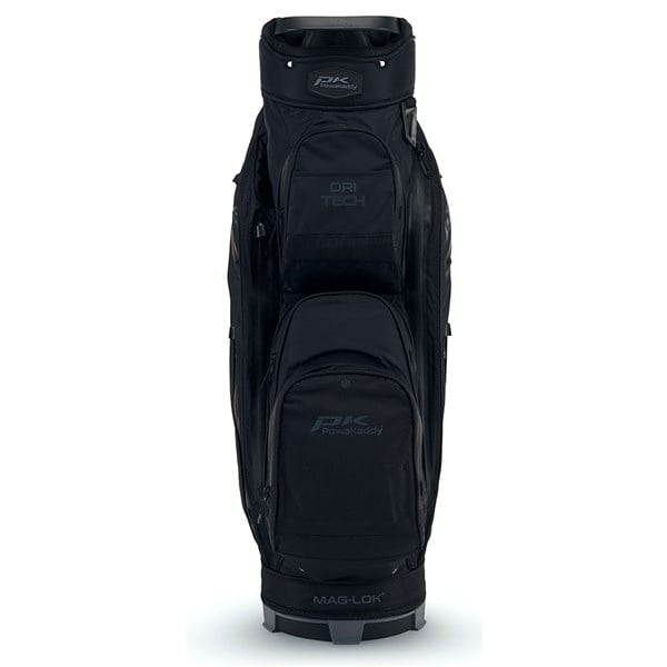 02 2024 powakaddy dri tech cart bag range stealth black