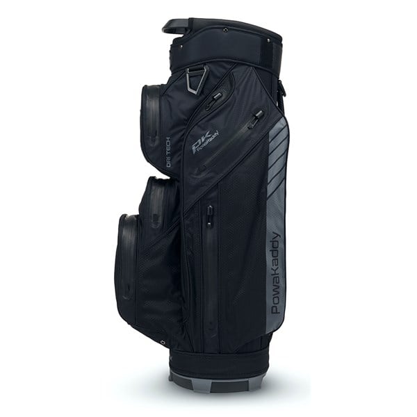 03 2024 powakaddy dri tech cart bag range stealth black