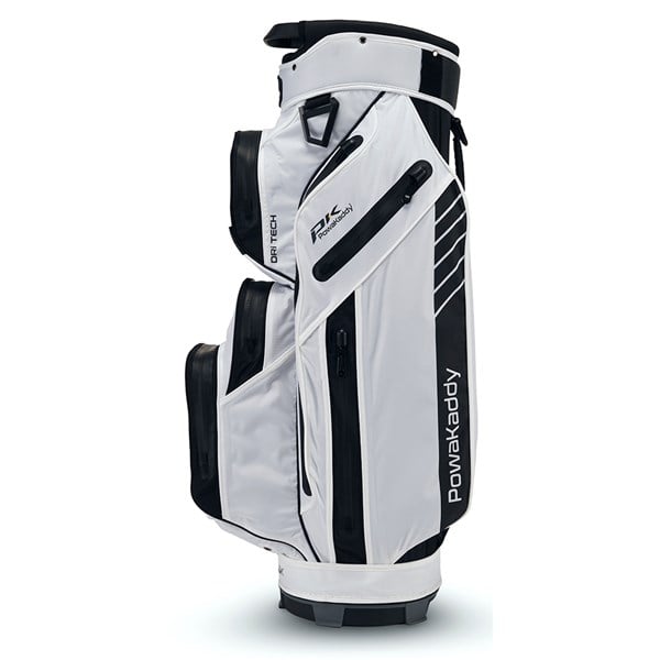 03 2024 powakaddy dri tech cart bag range white