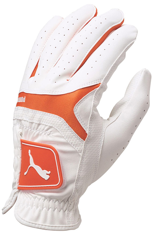 Orange puma golf glove on sale