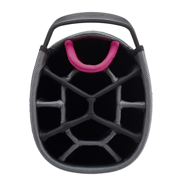 05 2024 powakaddy dri tech cart bag range gun metal pink