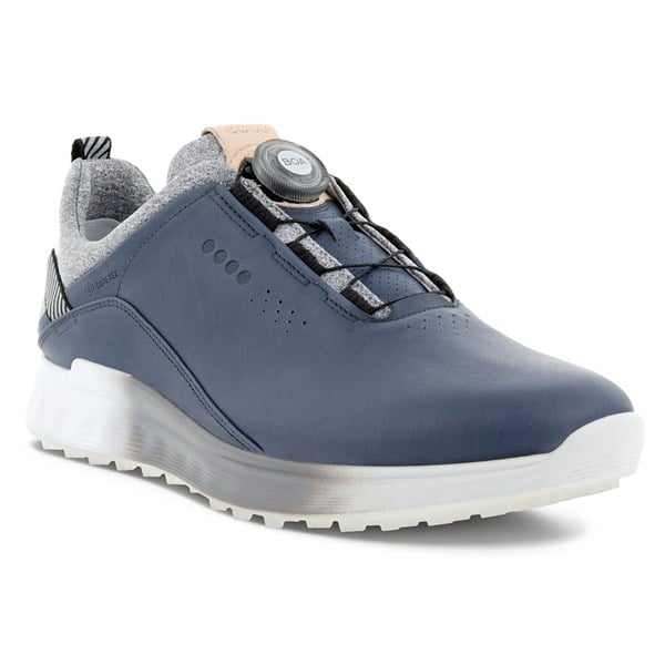 Ecco Mens S-Three Boa Golf Shoes