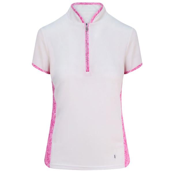 Pure Golf Ladies Bliss Cap Sleeve Polo Shirt