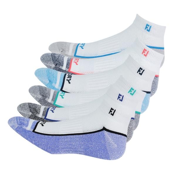 FootJoy Mens ProDRY Sport Socks - 6 Pairs