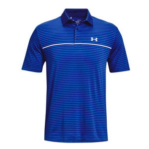 Under Armour Mens Playoff 2.0 Hollen Stripe Polo Shirt