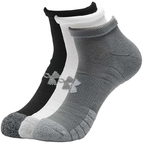 Under Armour Mens HeatGear Low Cut Socks (3 Pairs)