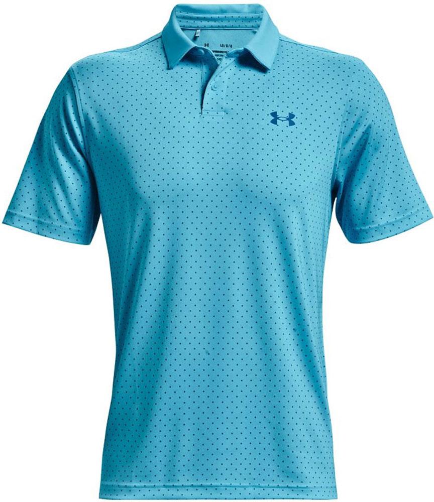 Under Armour Mens Performance Printed Polo Shirt Golfonline