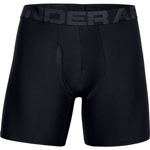 Under Armour Mens Tech 6 Inch Boxer Shorts (2 Pack)