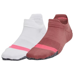 Under Armour Ladies Breathe 2 No Show Tab Socks