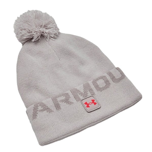 Under Armour Mens Halftime Fleece Pom Beanie