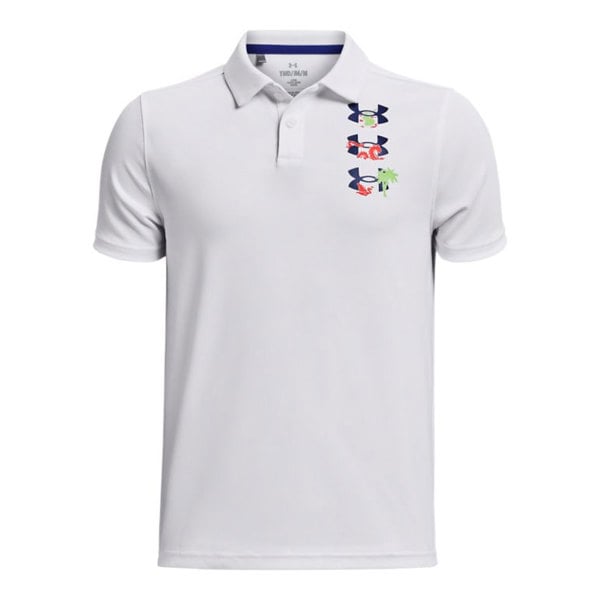 Under Armour Juniors Performance Paradise Graphic Polo Shirt