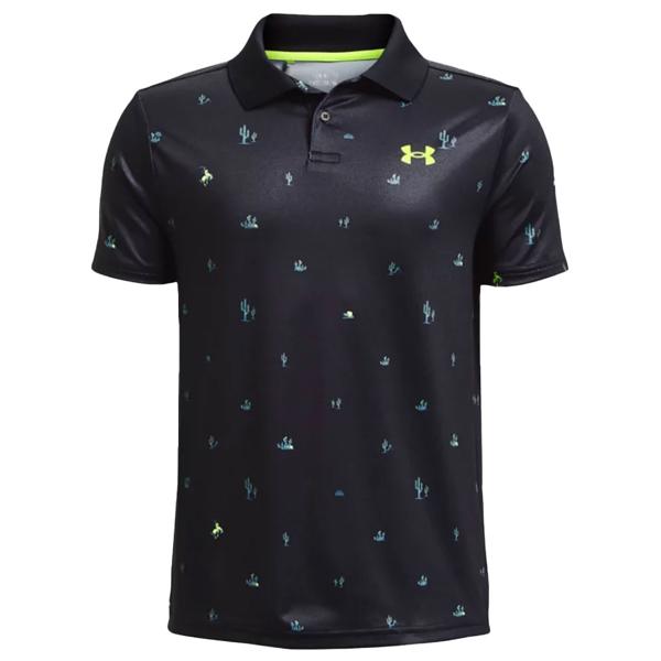 Under Armour Juniors Performance Rodeo Printed Polo Shirt