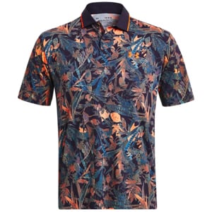 Under Armour Mens Iso-Chill Edge Plant Etching Polo Shirt