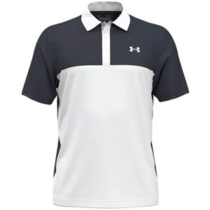 Under Armour Mens Perf 3.0 Colour Block Polo Shirt