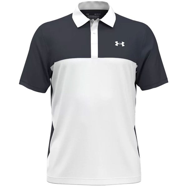 Under Armour Mens Perf 3.0 Colour Block Polo Shirt