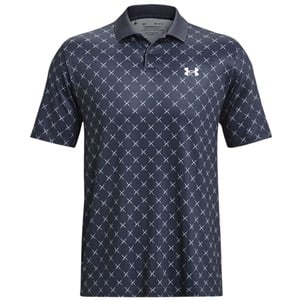 Under Armour Mens Performance 3.0 Printed Polo Shirt