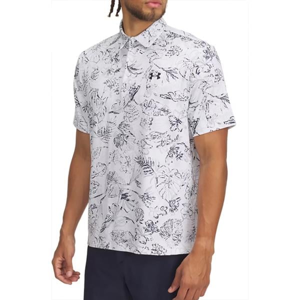 Under Armour Mens Playoff 3.0 Hawaii Printed Polo Shirt