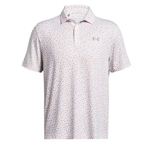 Under Armour Mens Playoff 3.0 Tudor Rose Printed Polo Shirt