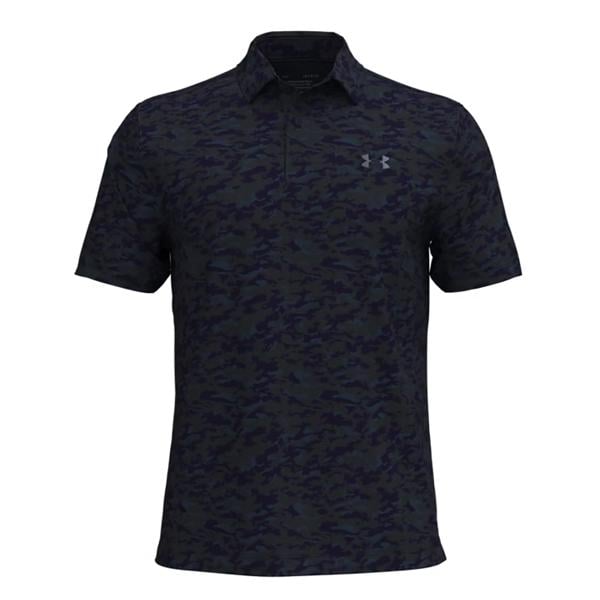 Under Armour Mens Playoff 3.0 Woodland Ultra Tonal Printed Polo Shirt