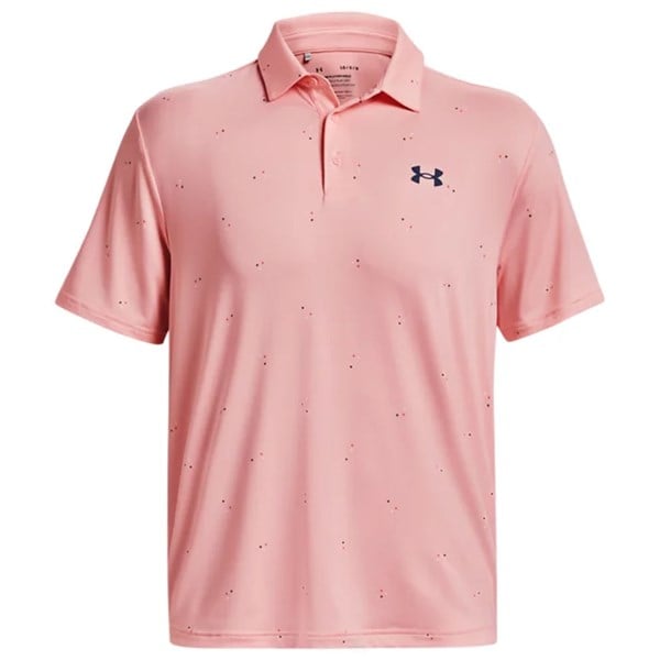 Under Armour Mens Playoff 3.0 Scatterdot Printed Polo Shirt