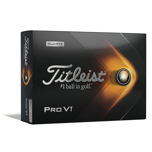 Titleist Pro V1 Special Numbers Golf Balls (12 Balls)